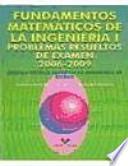libro Fundamentos Matemáticos De La Ingeniería I. Problemas Resueltos De Examen 2006 2009